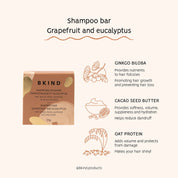 diagram shampoo bar bkind grapefruit and eucalyptus normal and oily hair 55g