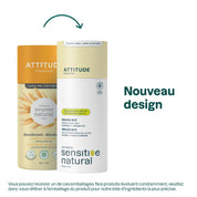 Déodorant sans plastique sans bicarbonate de soude Attitude - Huile d'argan Attitude 