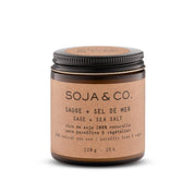 Bougie parfumée cire de soya sauge et sel de mer SOJA & CO