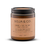 Bougie parfumée cire de soya sauge et sel de mer SOJA & CO