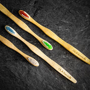 Brosse à dent en bambou - paquet de 4 Toothbrushes Ola Bamboo 