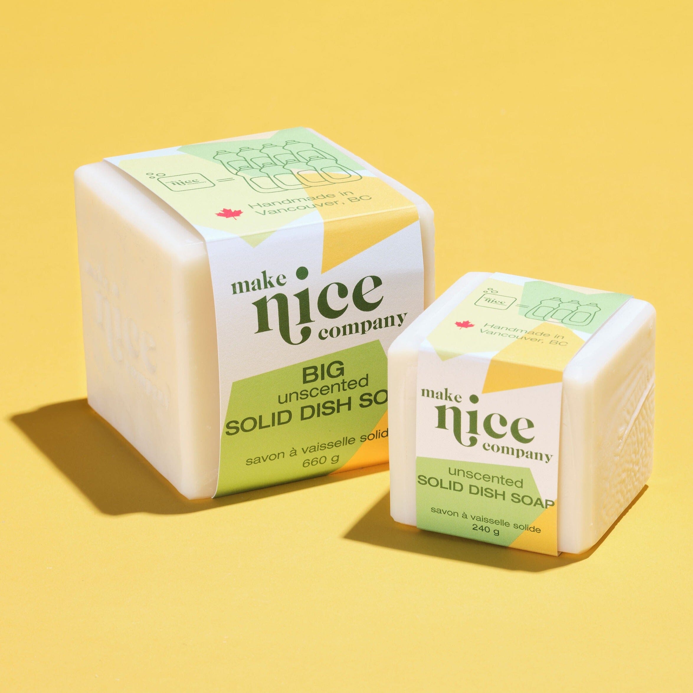 Cake vaisselle Make Nice Company - Grand format sans parfum Make Nice Company 